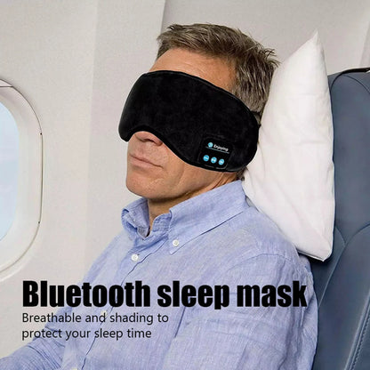 Máscara para dormir con auriculares Bluetooth