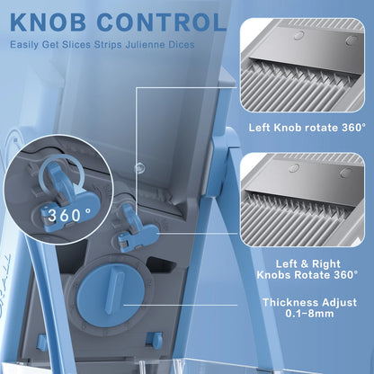 Mandolina multifunción 11 en 1 para cocina