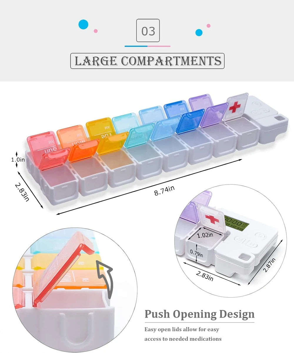 Pastillero inteligente con alarma