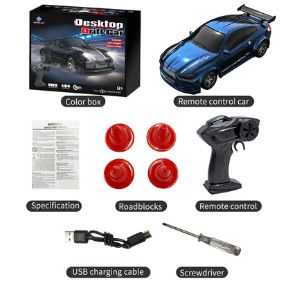 Auto RC drift recargable con control remoto