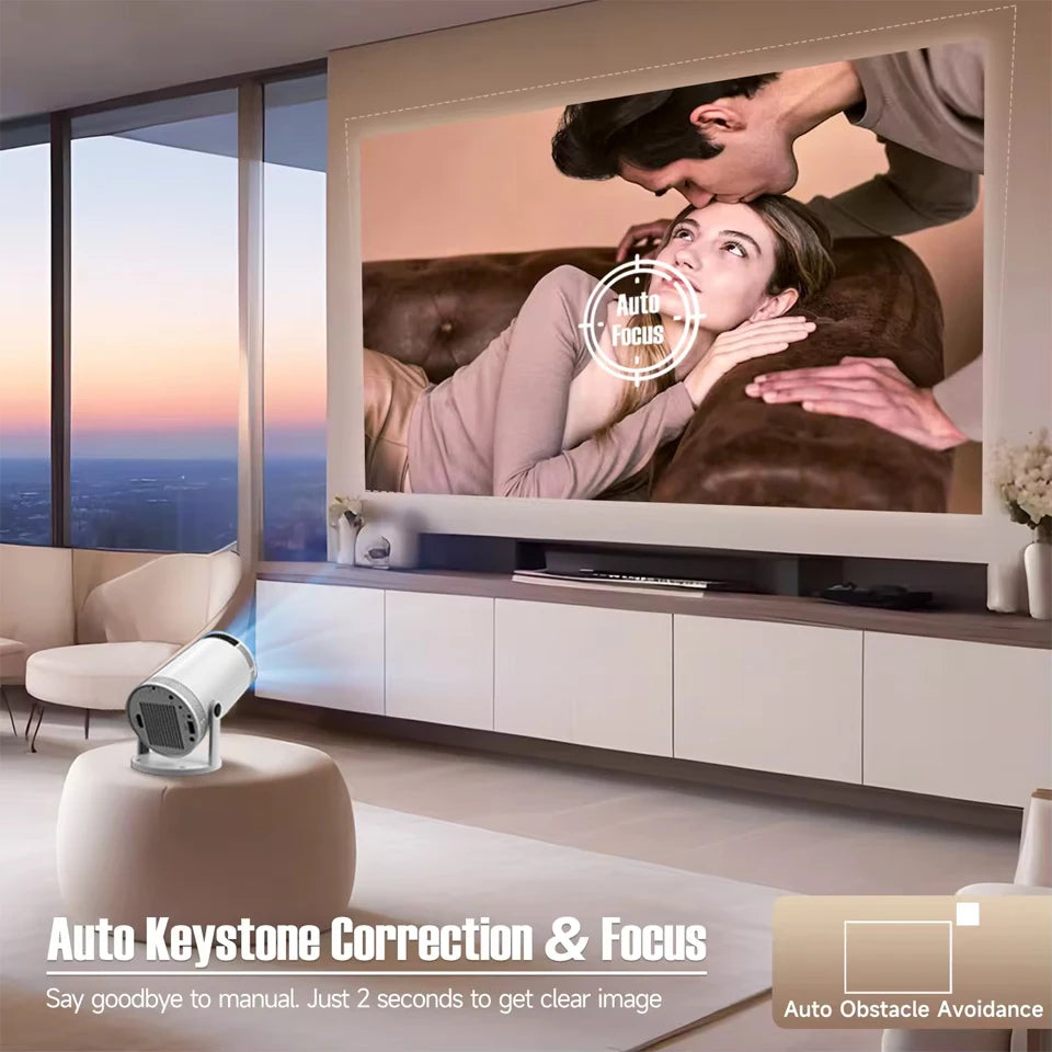 Proyector inteligente 4K WiFi para cine en casa