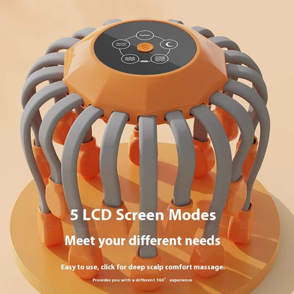 Masajeador vibratorio para cuero cabelludo