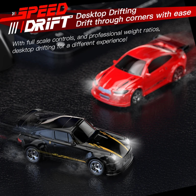 Auto RC drift recargable con control remoto