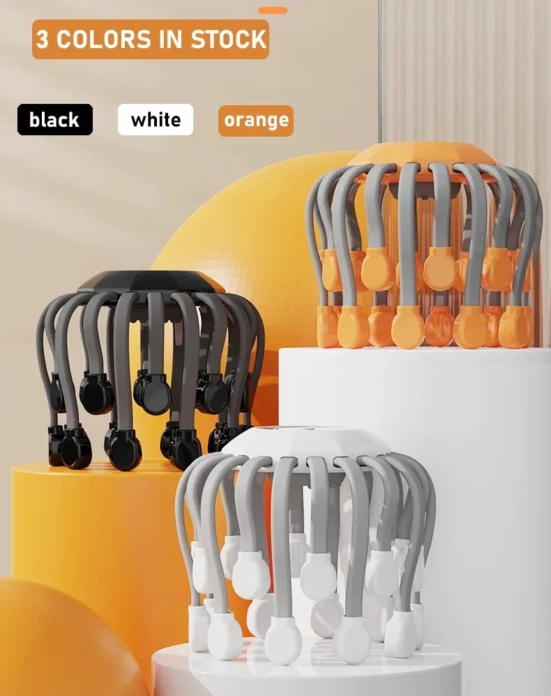 Masajeador vibratorio para cuero cabelludo