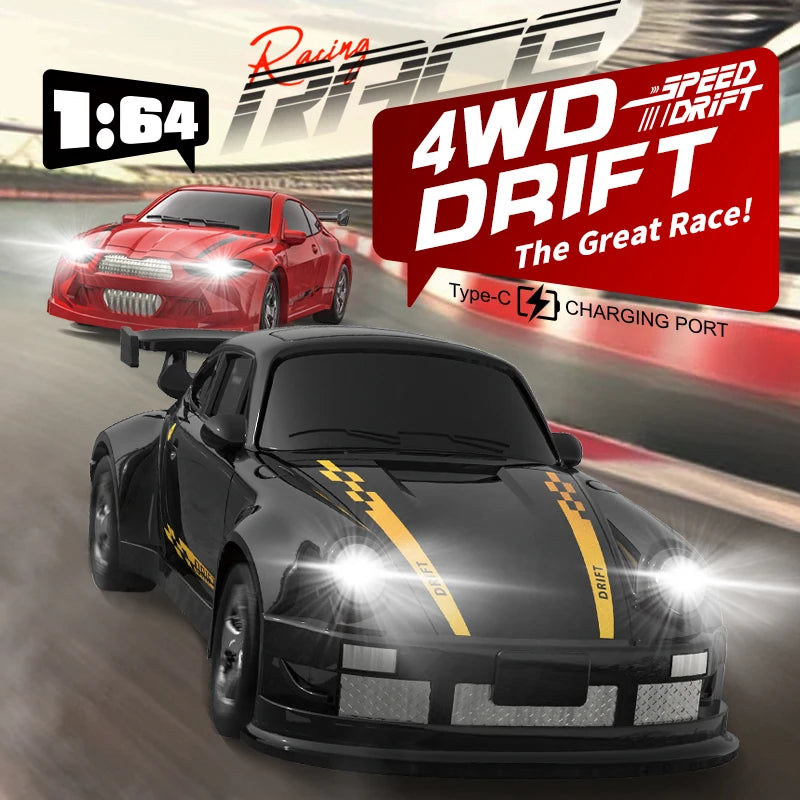 Auto RC drift recargable con control remoto